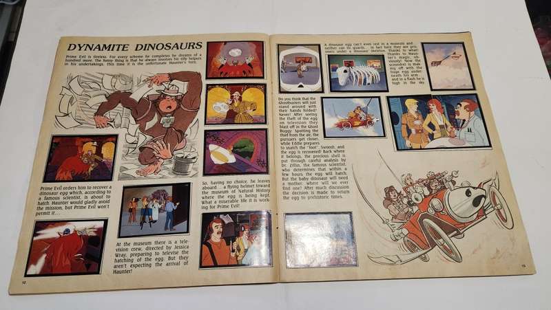 1987 Complete Filmation Ghostbusters Panini Sticker Album Vintage Figure