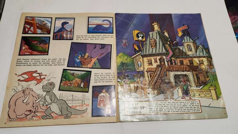 1987 Complete Filmation Ghostbusters Panini Sticker Album Vintage Figure