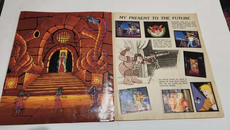 1987 Complete Filmation Ghostbusters Panini Sticker Album Vintage Figure