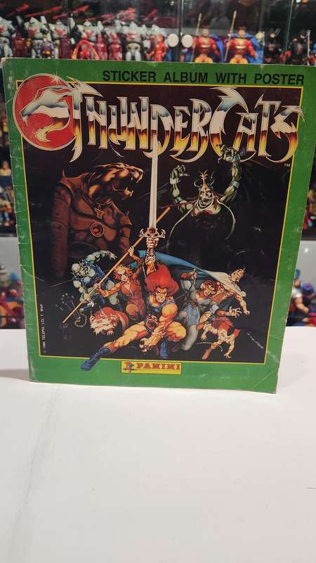 1986 Thundercats Panini Sticker Album 248/264 STICKERS PRESENT Vintage Figure