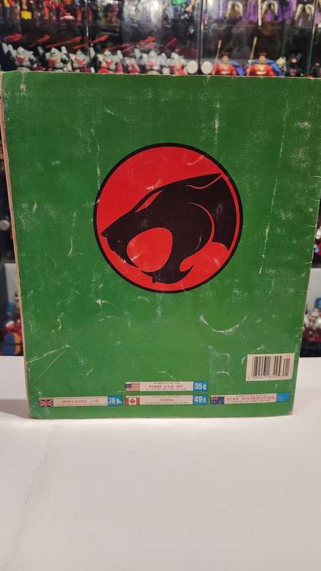 1986 Thundercats Panini Sticker Album 248/264 STICKERS PRESENT Vintage Figure