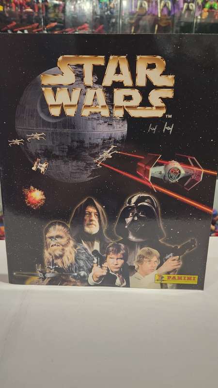 1996 Complete Star Wars Panini Sticker Album Vintage Figure