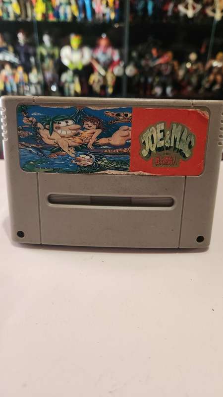 Super Nintendo Famicom Joe and Mac