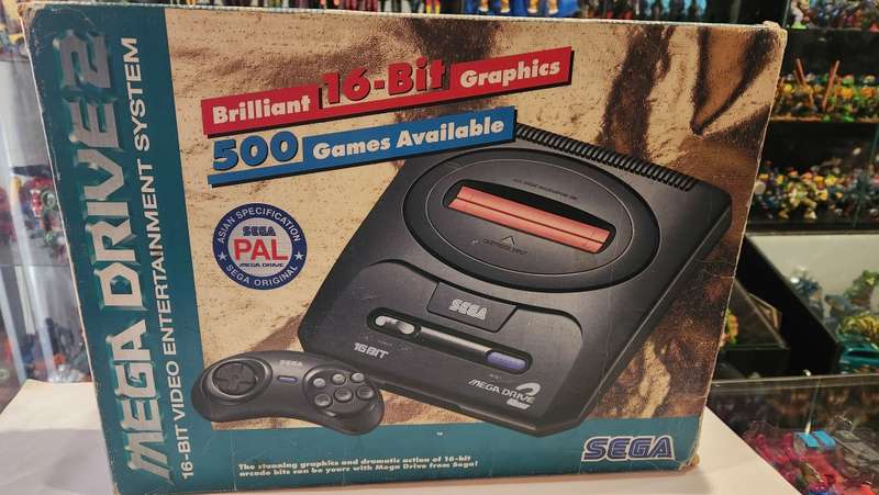 Boxed Sega Mega Drive 2 Console