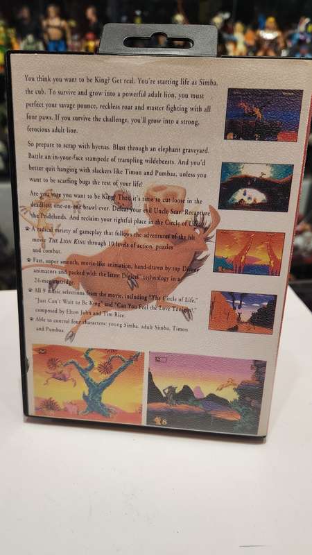 Sega Mega Drive The Lion King Bootleg