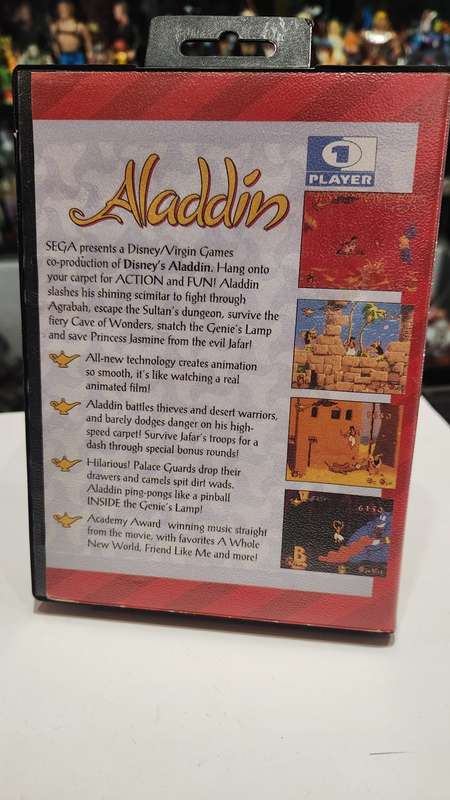 Sega Mega Drive Aladdin Bootleg