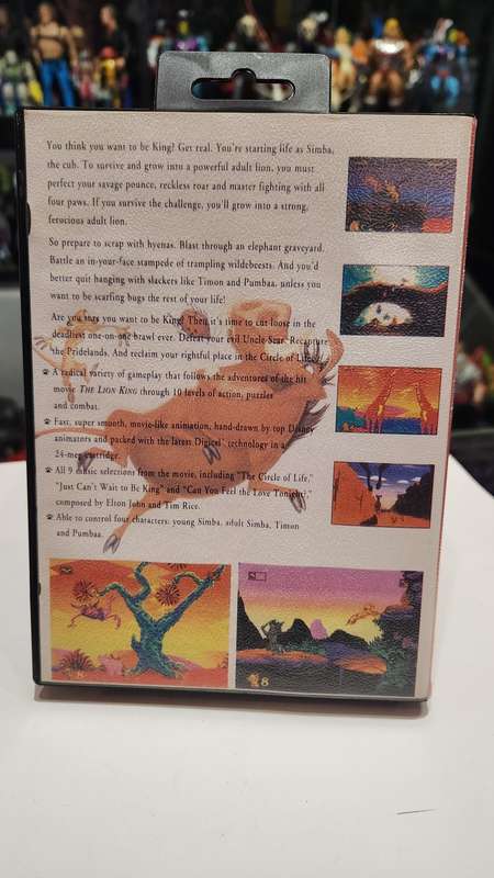 Sega Mega Drive The Lion King Bootleg
