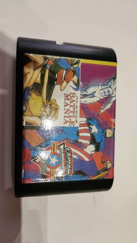 Sega Mega Drive Captain America Bootleg