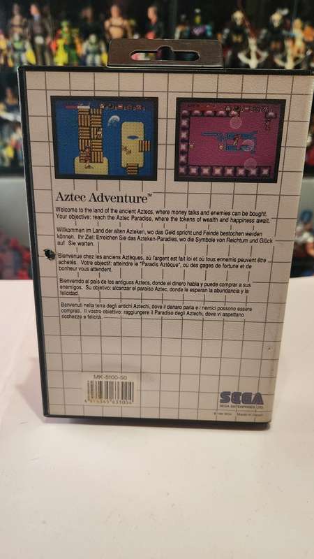 Sega Master System Aztec Adventure
