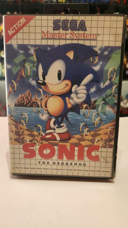 Sega Master System Sonic The Hedgehog