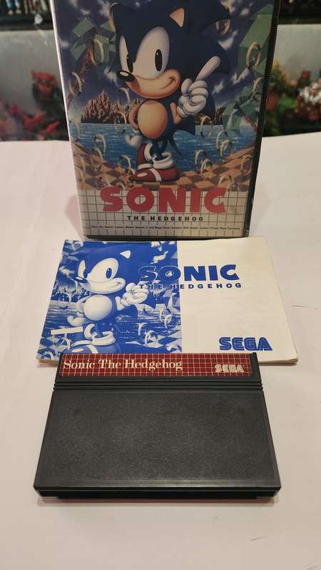 Sega Master System Sonic The Hedgehog