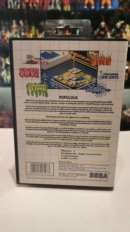 Sega Master System Populous
