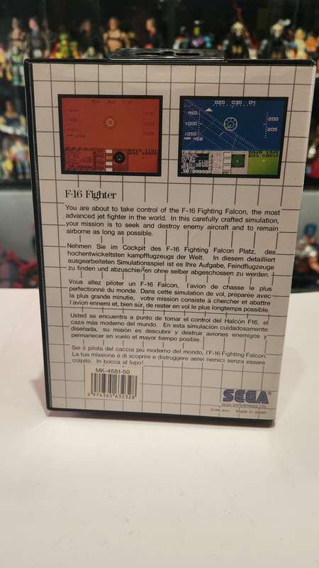 Sega Master System F-16 Fighter