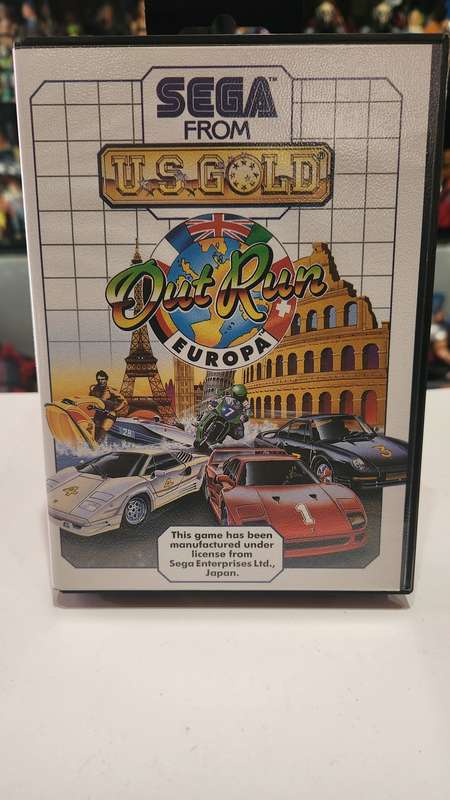 Sega Master System Out Run Europa