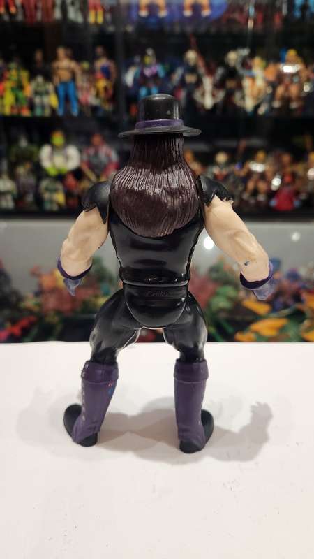 1996 Wwf Bone Crunching Undertaker Vintage Figure