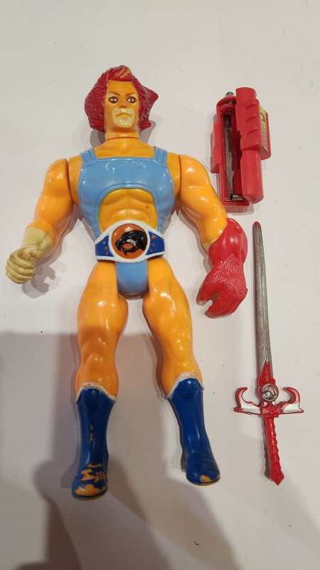 Thundercats 1985 Complete Lion-O Vintage Figure
