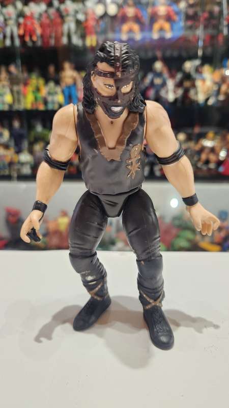 1996 Wwf Bone Crunching Mankind Vintage Figure