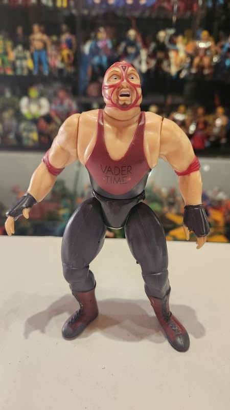 1996 Wwf Bone Crunching Big Van Vader Vintage Figure