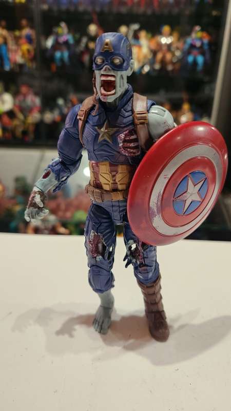 Marvel Legends Zombie Captain America Action Figure