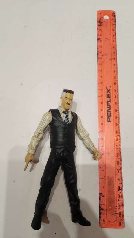 2002 Marvel Spider-Man Jonah Jameson Action Figure