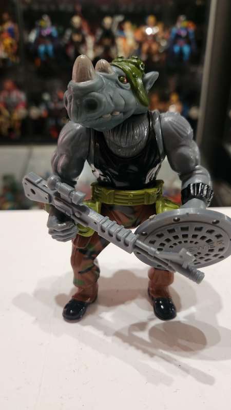 1988 Rocksteady Vintage Figure Teenage Mutant Ninja Turtles 4