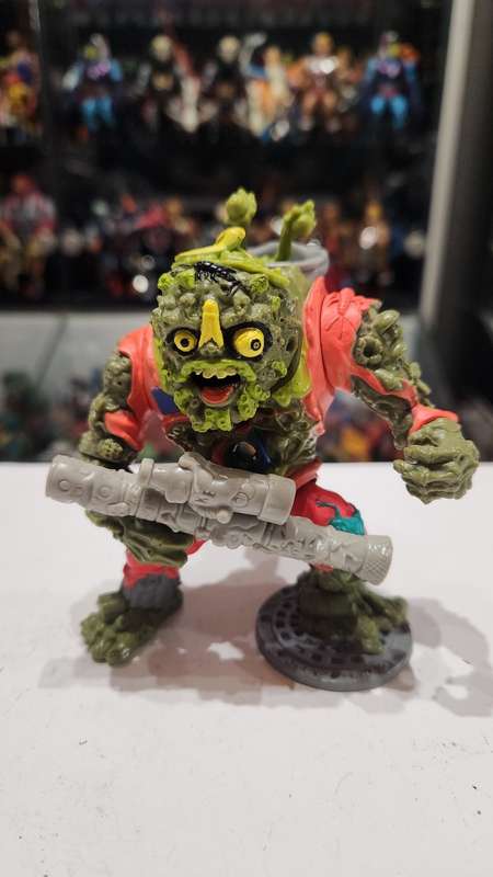 1990 Complete Muckman and Joe Eyeball Vintage Figure Teenage Mutant Ninja Turtles 4