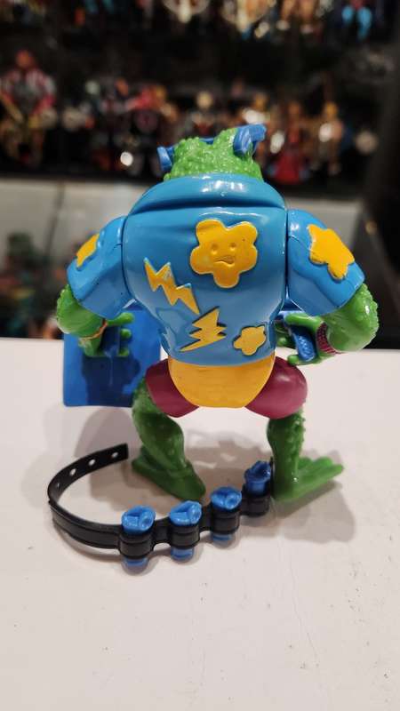 1989 Complete Genghis Frog Vintage Figure Teenage Mutant Ninja Turtles 4