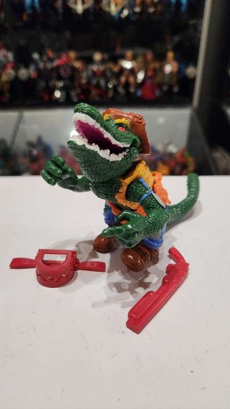 1989 Complete Leatherhead Vintage Figure Teenage Mutant Ninja Turtles 4