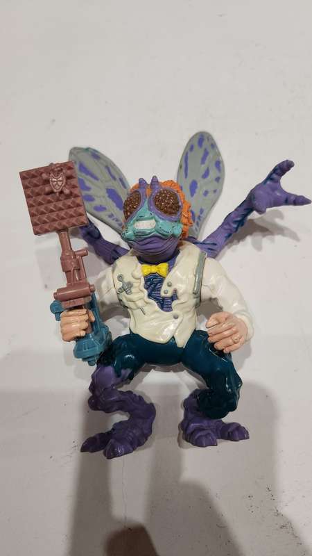 1988 Complete Baxter Stockman Vintage Figure Teenage Mutant Ninja Turtles 4