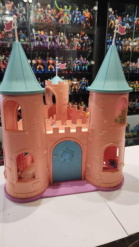 G1 My Little Pony 1984 Dream Castle With Box and Instructions Vintage Figure