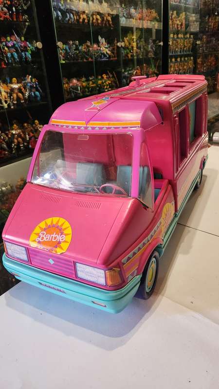 1988 Barbie Western Fun Motor Home Rv Camper Vintage Figure