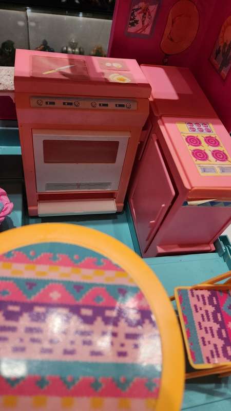 1988 Barbie Western Fun Motor Home Rv Camper Vintage Figure