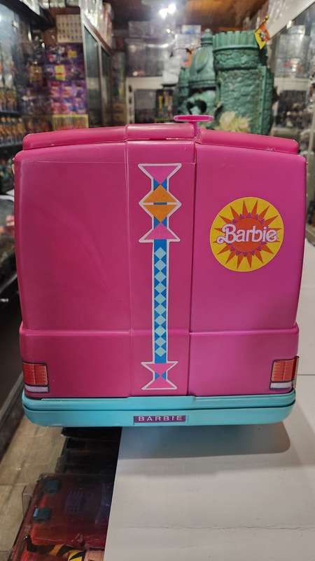 1988 Barbie Western Fun Motor Home Rv Camper Vintage Figure