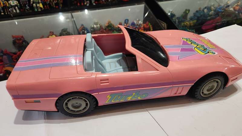 1985 Barbie Pink Cotvette Vintage Figure