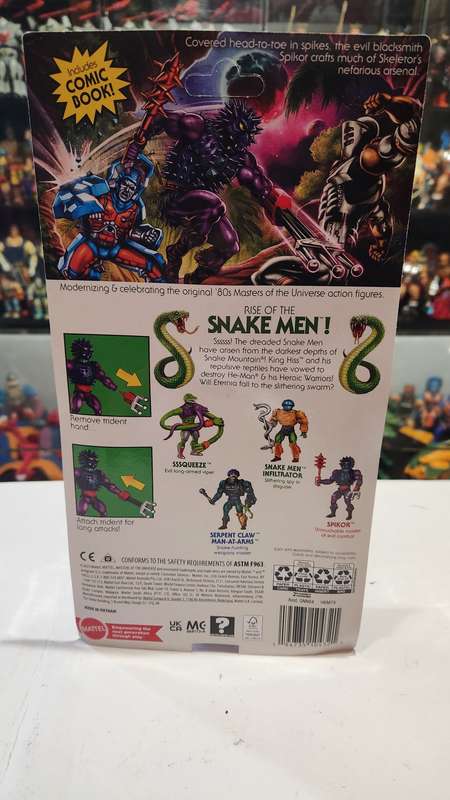Masters Of The Universe (Motu) Origins Spikor Figure Moc