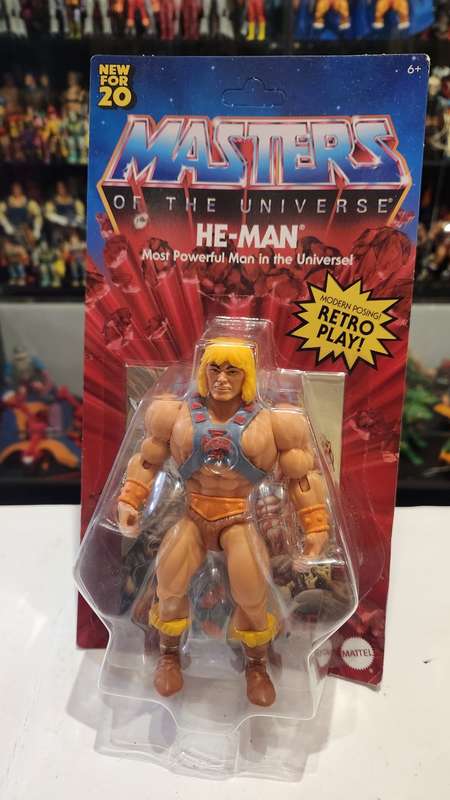 Masters Of The Universe (Motu) Origins He-Man Figure Moc
