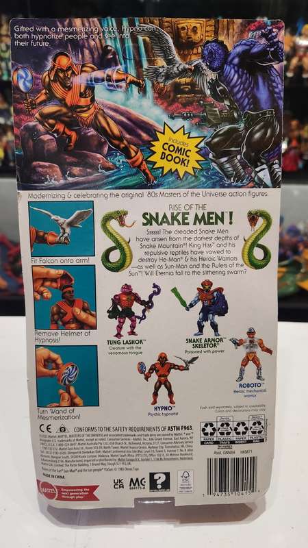 Masters Of The Universe (Motu) Origins Hypno Figure Moc