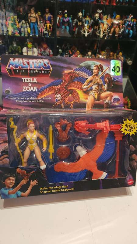 Masters Of The Universe (Motu) Origins Teela and Zoar Figure Moc