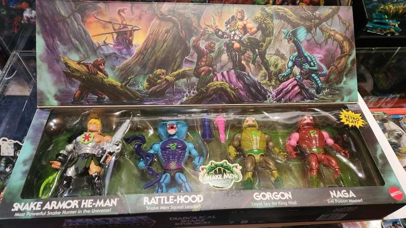 Masters Of The Universe (Motu) Origins Diabolical Snake Invasion Figure Moc