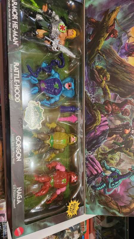 Masters Of The Universe (Motu) Origins Diabolical Snake Invasion Figure Moc