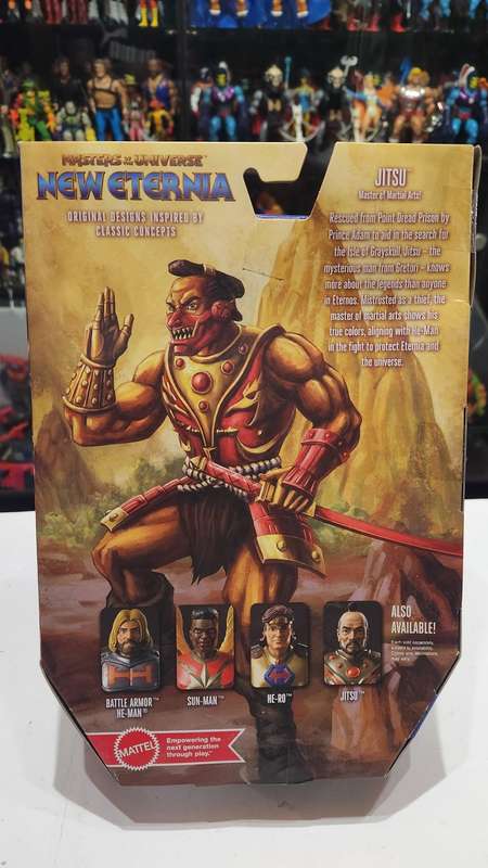 Masters Of The Universe (Motu) Masterverse New Eternia Jitsu Figure Moc
