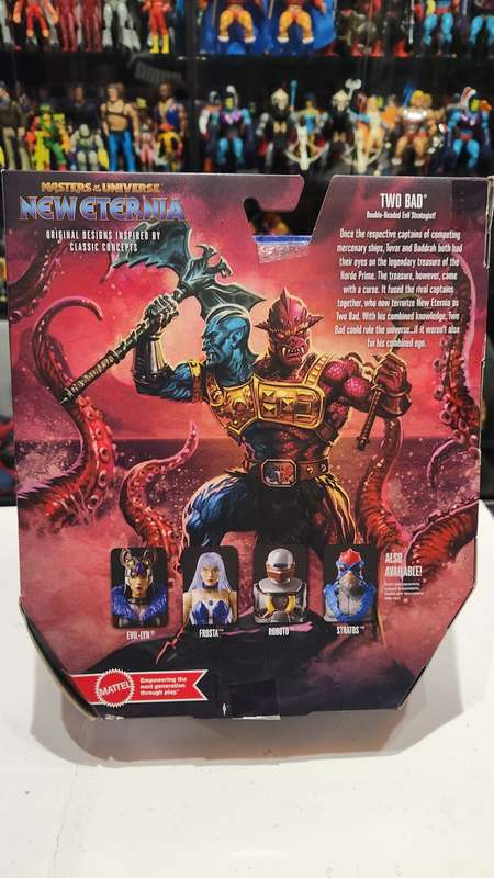 Masters Of The Universe (Motu) Masterverse New Eternia Two Bad Figure Moc
