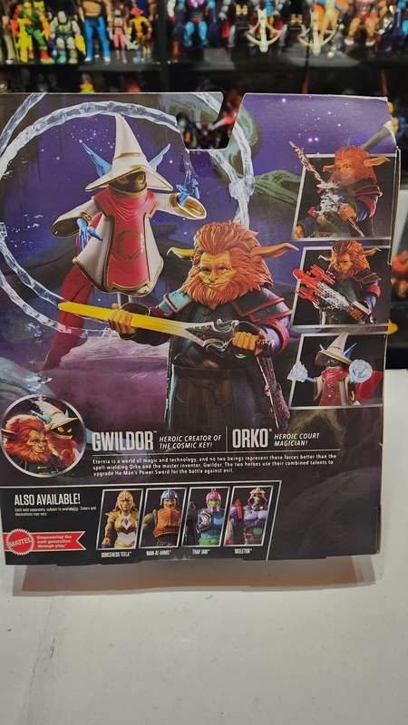 Masters Of The Universe (Motu) Masterverse Gwildor and Orko Figure Moc