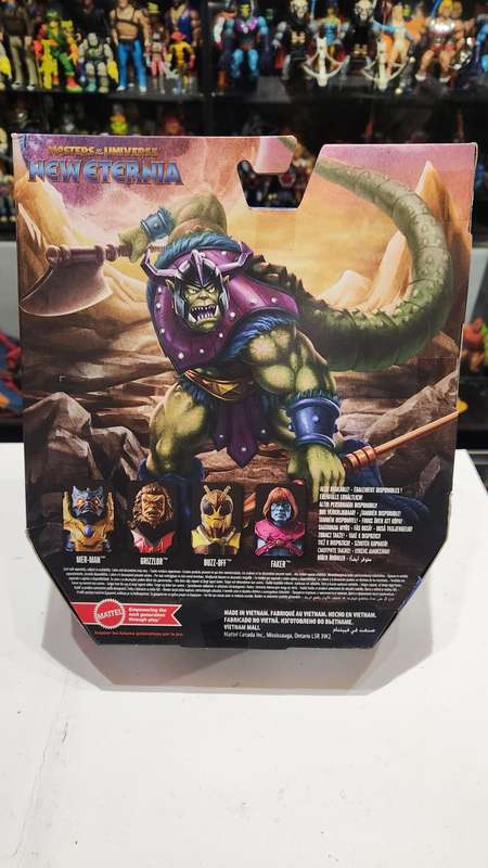 Masters Of The Universe (Motu) Masterverse New Eternia Whiplash Figure Moc