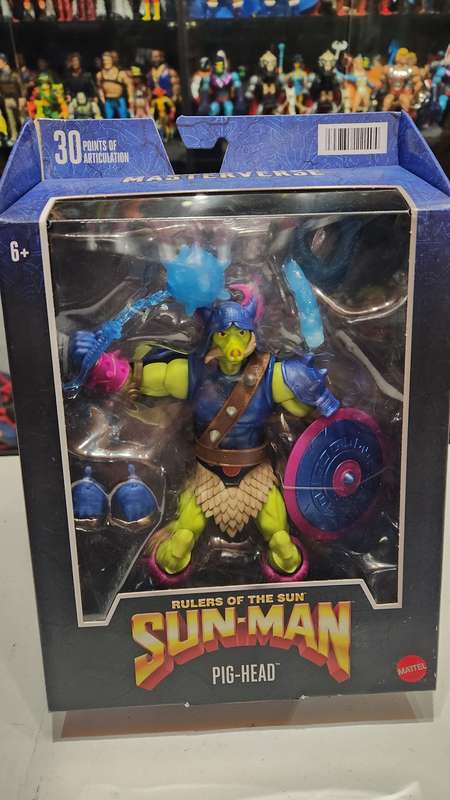 Masters Of The Universe (Motu) Masterverse Pig Head Figure Moc