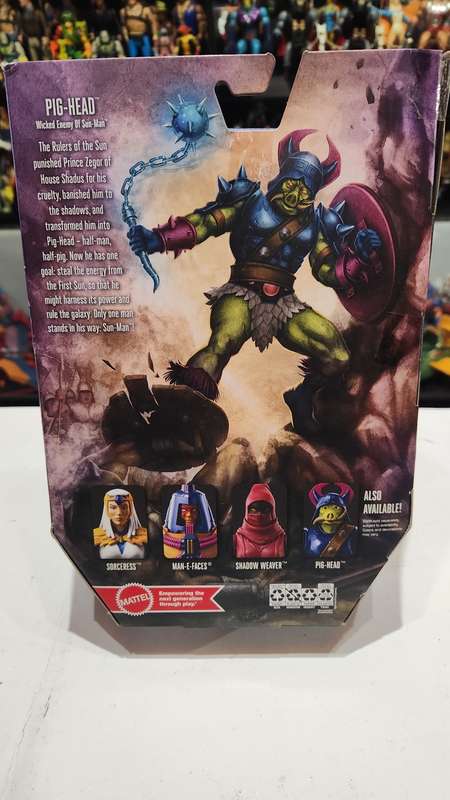 Masters Of The Universe (Motu) Masterverse Pig Head Figure Moc