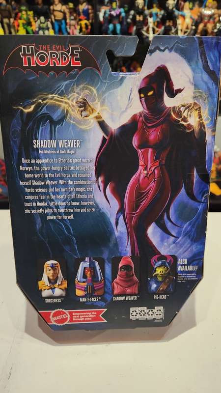 Masters Of The Universe (Motu) Masterverse Princess Of Power Shadow Weaver Figure Moc