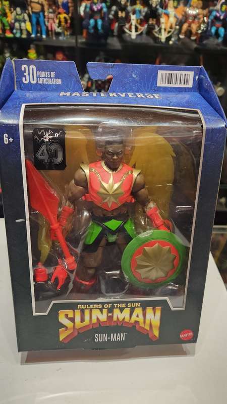 Masters Of The Universe (Motu) Masterverse Sun-Man Figure Moc