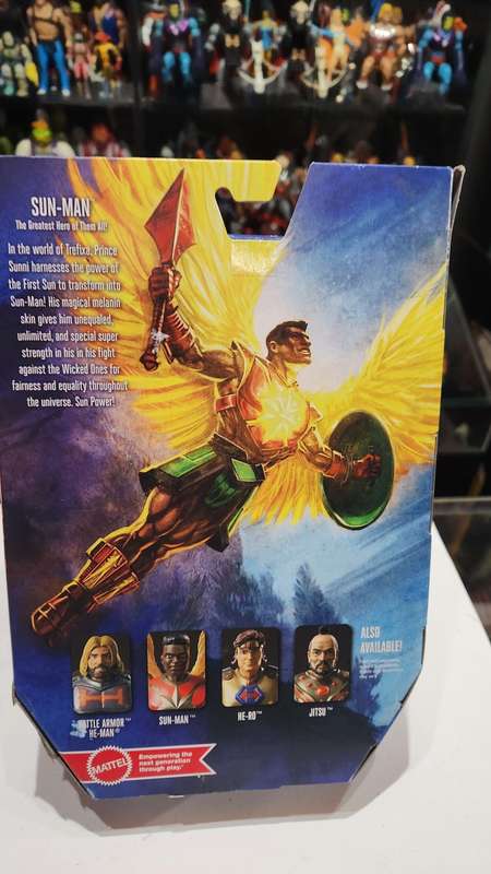 Masters Of The Universe (Motu) Masterverse Sun-Man Figure Moc