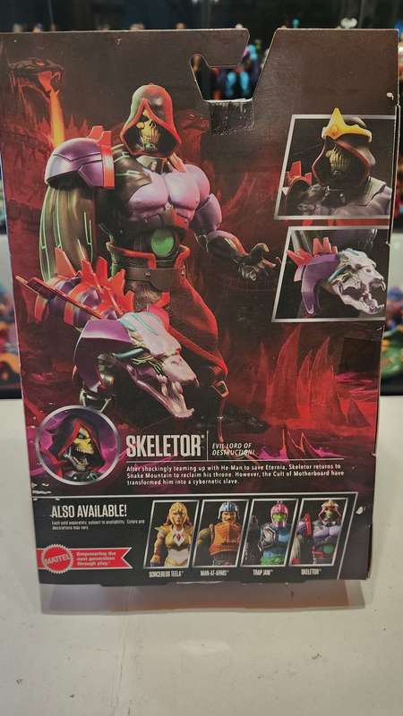 Masters Of The Universe (Motu) Masterverse Skeletor Figure Moc